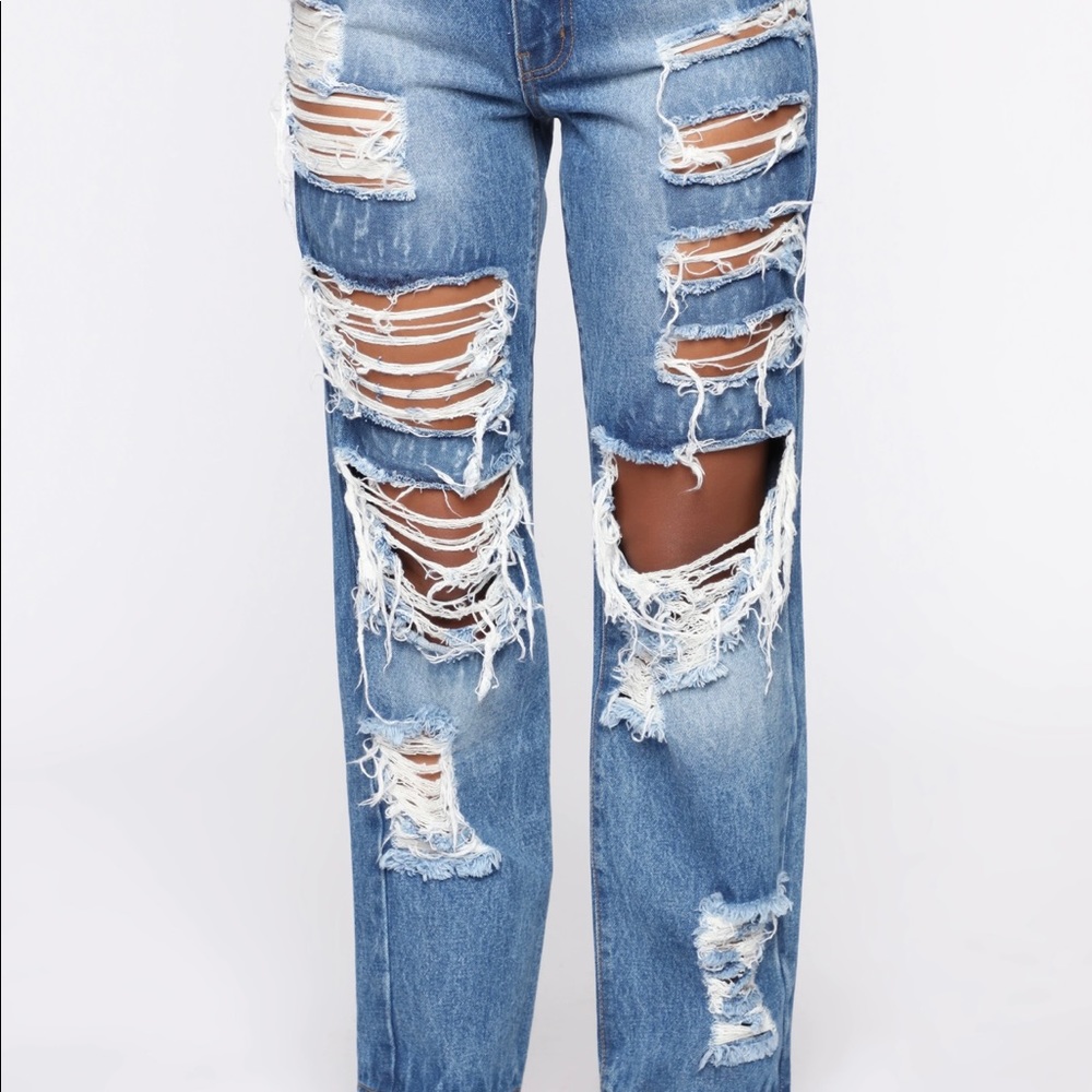 Distressed Jeans Size 2